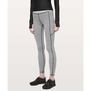 Lululemon Speed Pocket Legging Tiny Houndtooth